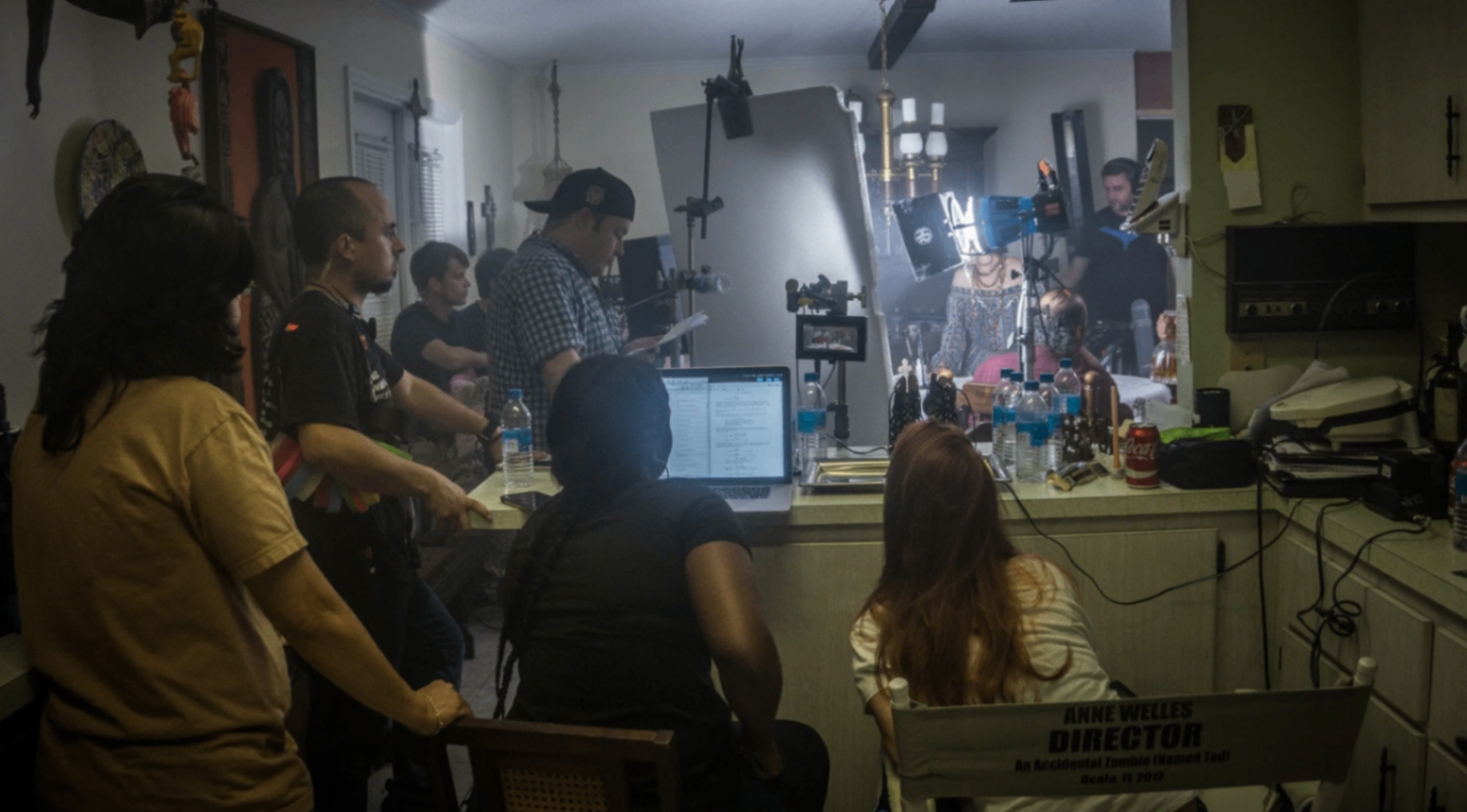 An Accidental Zombie (Named Ted) — stills and behind the scenes