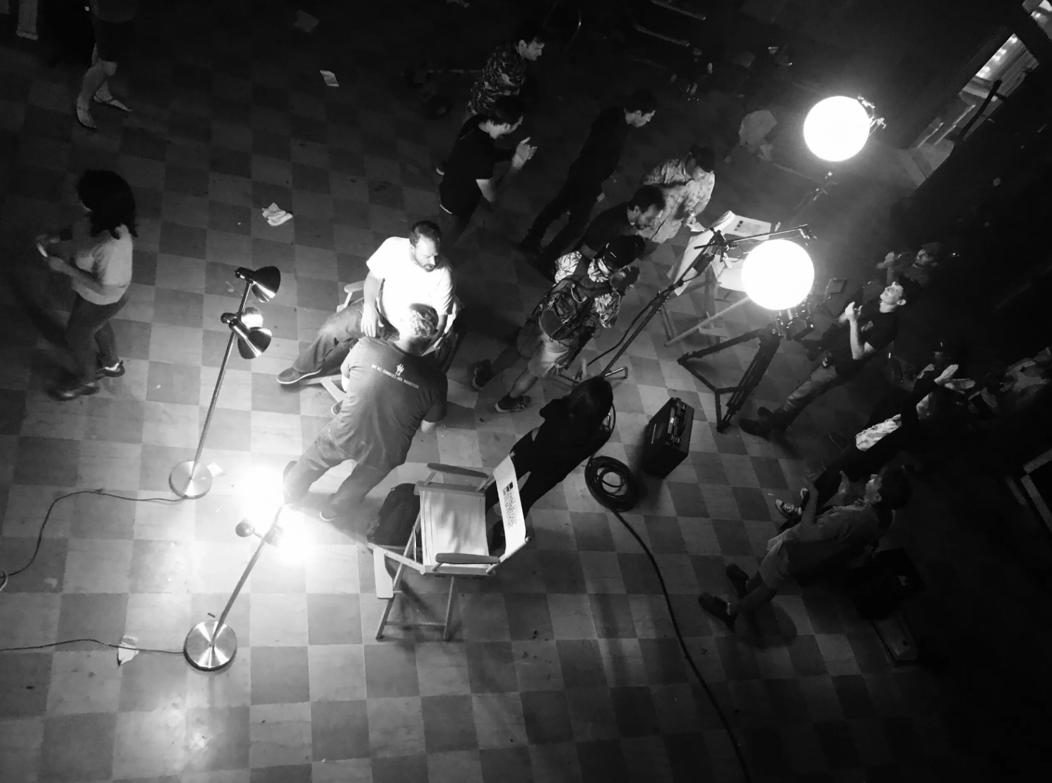 An Accidental Zombie (Named Ted) — stills and behind the scenes