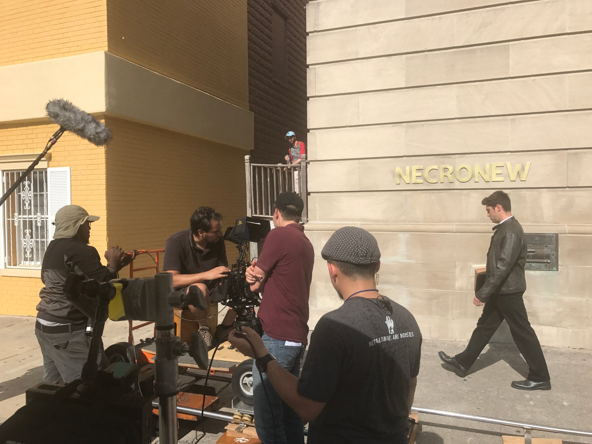 An Accidental Zombie (Named Ted) — stills and behind the scenes